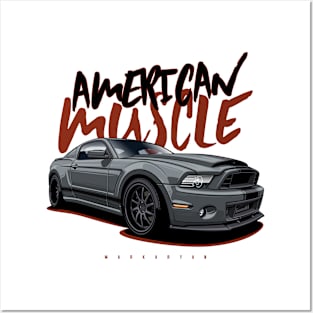 American Muscle Posters and Art